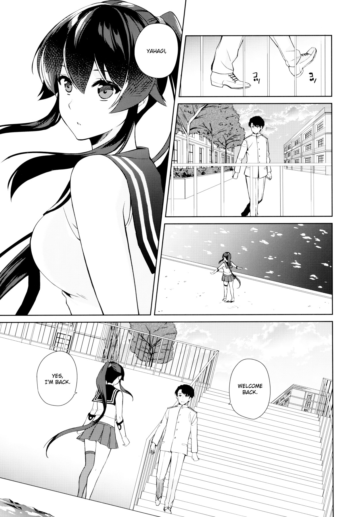 Hentai Manga Comic-Light Cruiser Yahagi Fell In Love - Third-Read-47